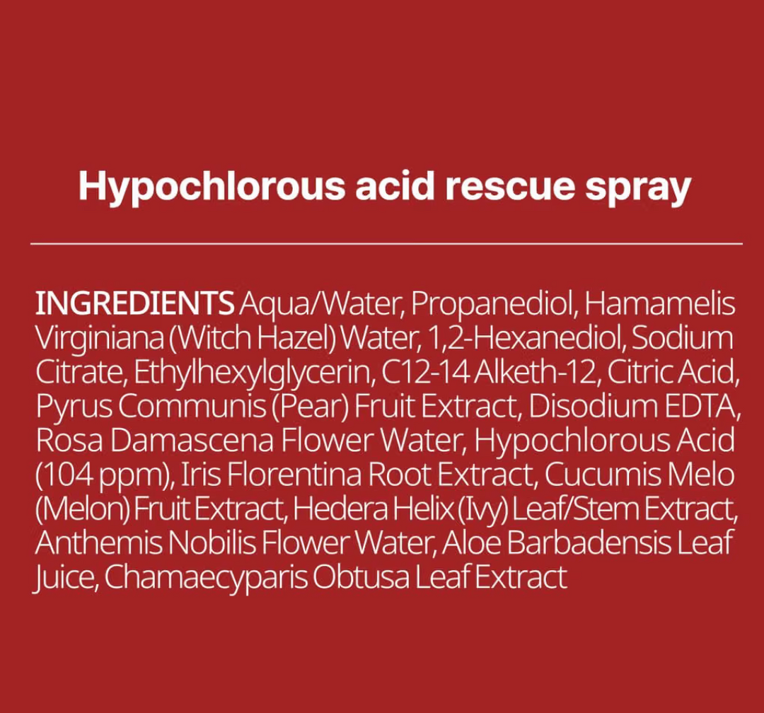 Purito Hypochlorous Acid Rescue Spray 100ml