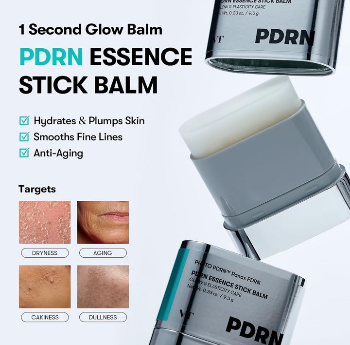 VT COSMETICS PDRN Essence Stick Balm, 0.33 oz