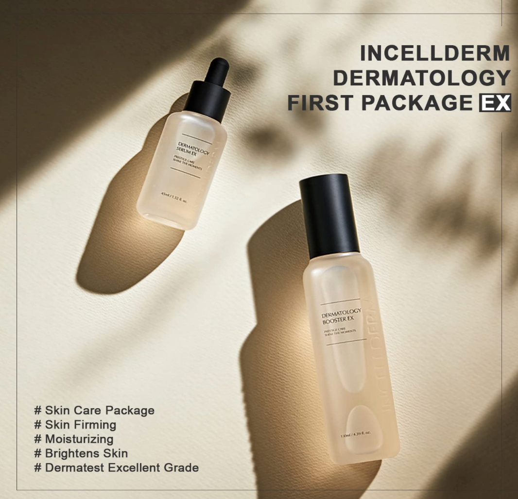 [Incellderm] Dermatology First Package (Booster EX 130ml & Serum EX 45ml)