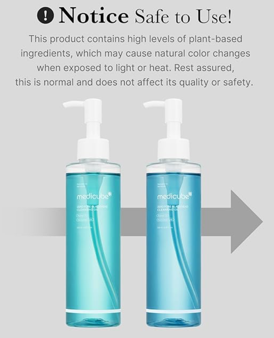 [Medicube] Zero Pore Blackhead Deep Cleansing Oil