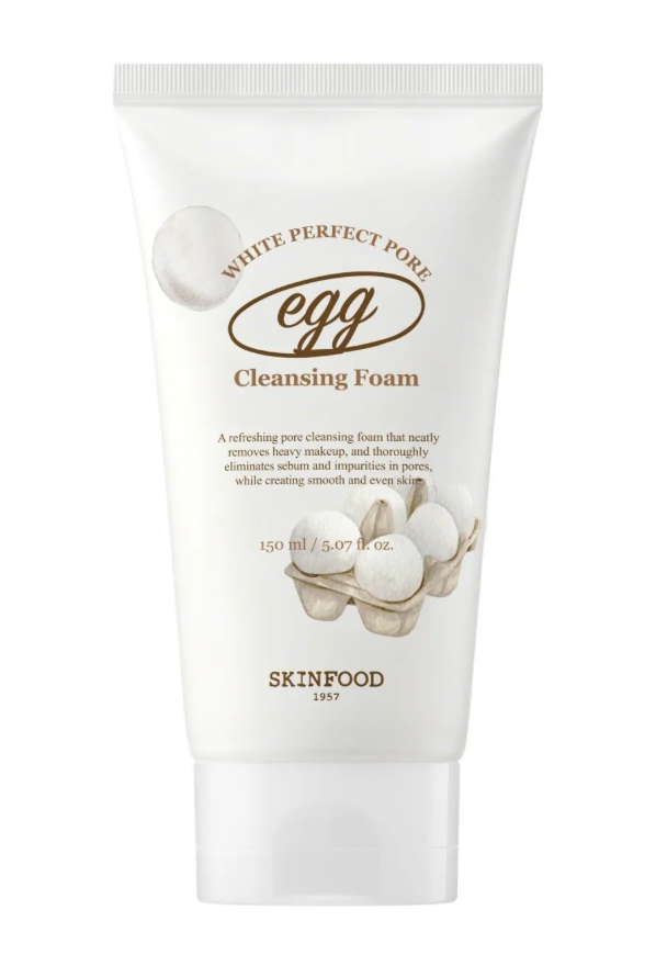 SKINFOOD EGG WHITE PERFECT PORE Cleansing Foam