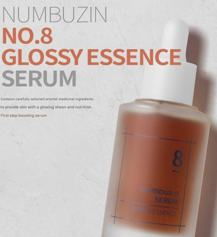 NUMBUZIN No.8 Glossy Essence Serum 50ml Moisturizing Serum Herbal Serum K-Beauty