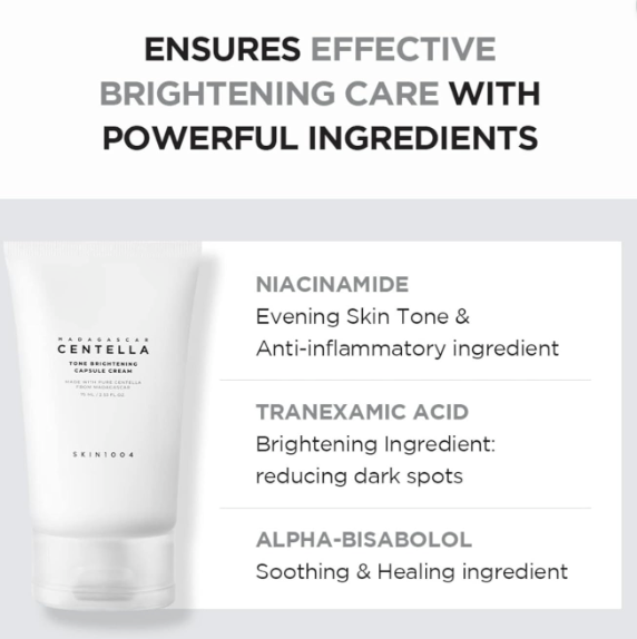 [Skin1004] Madagascar Centella Tone Brightening Capsule Cream 75mL