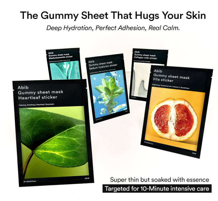 [Abib] [1ea] GUMMY SHEET MASK VITA STICKER