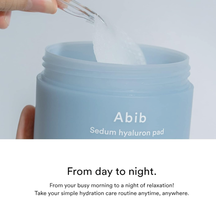[Abib] SEDUM HYALURON PAD HYDRATING TOUCH 165ml / 75pads