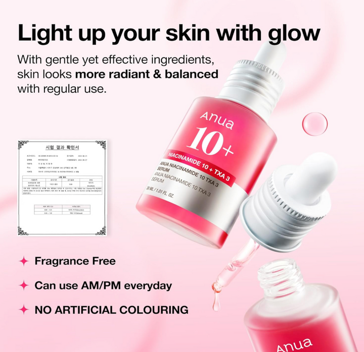 [Anua] *Renew* Niacinamide 10% + TXA 4% Dark Spot Correcting Serum 30mL