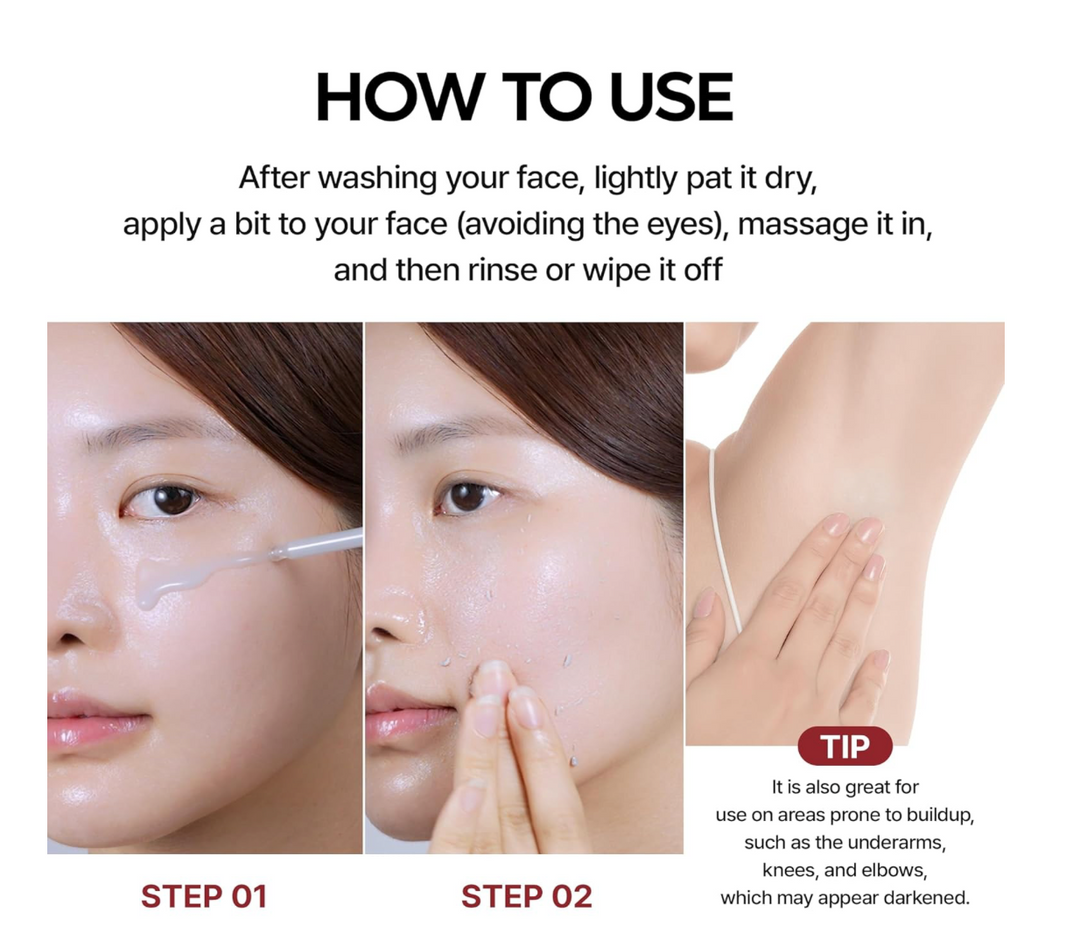[Dr. Melaxin] Peel Shot Exfoliant Rice Ampoule