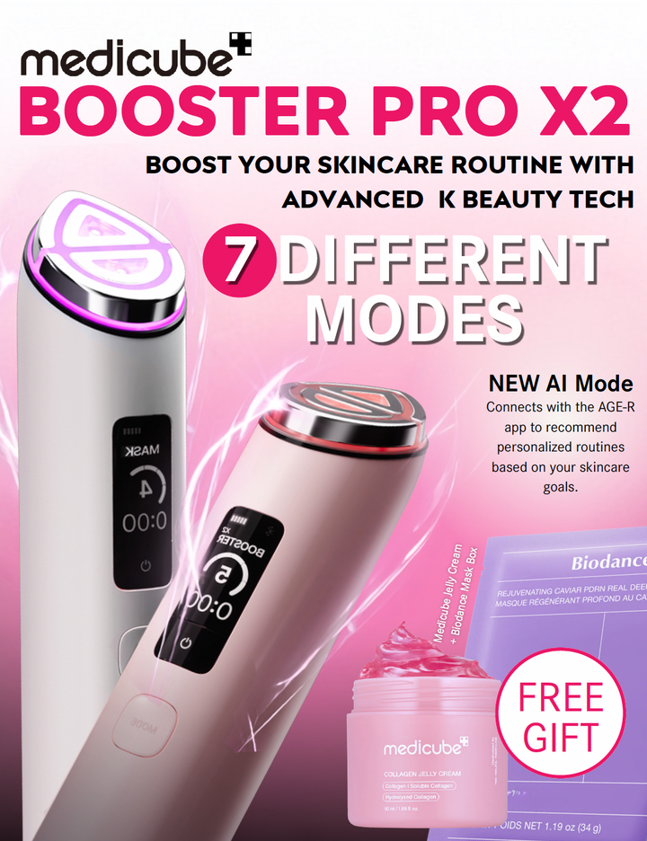 medicube Booster Pro X2™ 7-in-1 Glow Beauty Device (NEW2026)