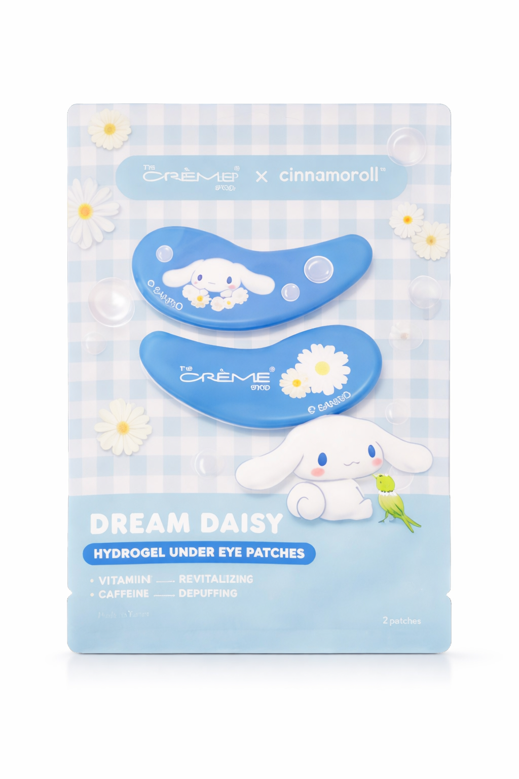 [The Crème Shop] Cinnamoroll Dream Daisy Hydrogel Under Eye Patches (1 PC)