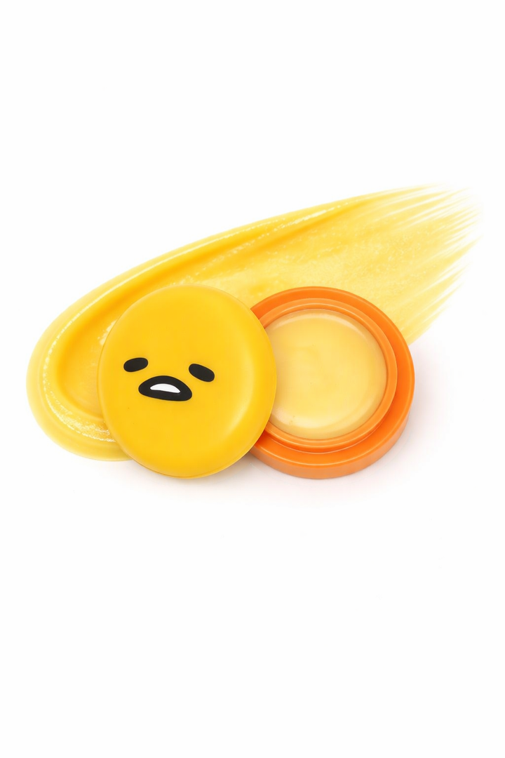 [The Crème Shop] Gudetama Macaron Lip Balm with Vitamin E - Pineapple Sherbet