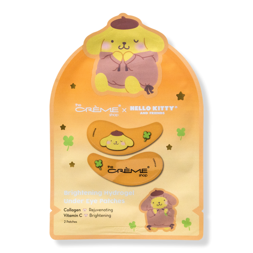 [The Crème Shop] Hello Kitty and Friends - Pompompurin Brightening Hydrogel Under Eye Patches (1 PC)