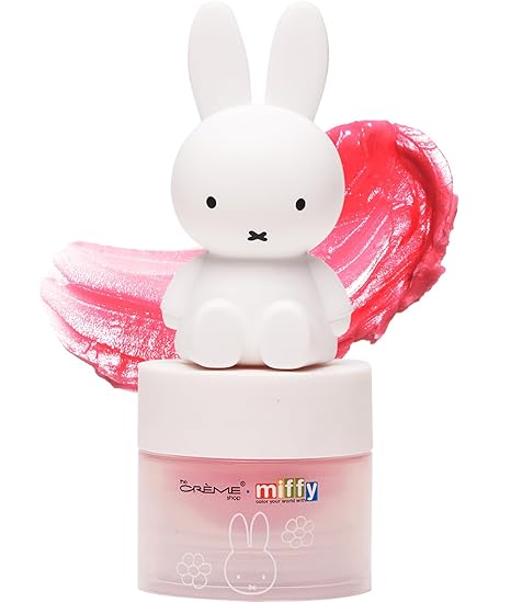 [The Crème Shop] Miffy Moisturizing Lip Balm - Rare Rose