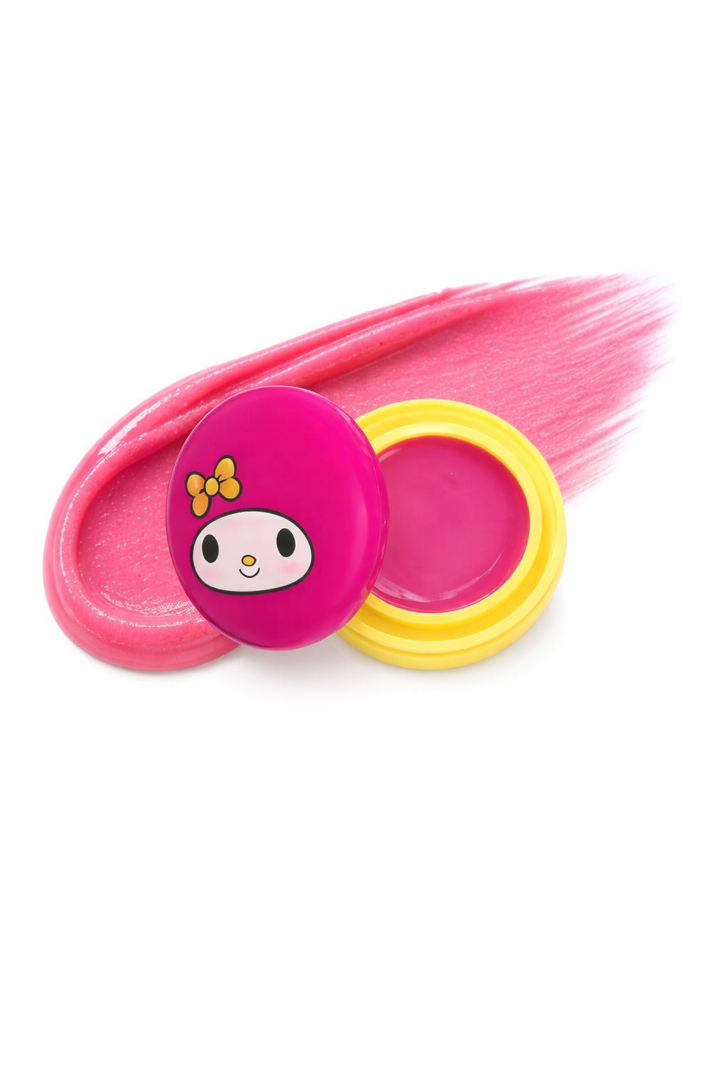 [The Crème Shop] My Melody Macaron Lip Balm with Vitamin E - Strawberry Ice Cream