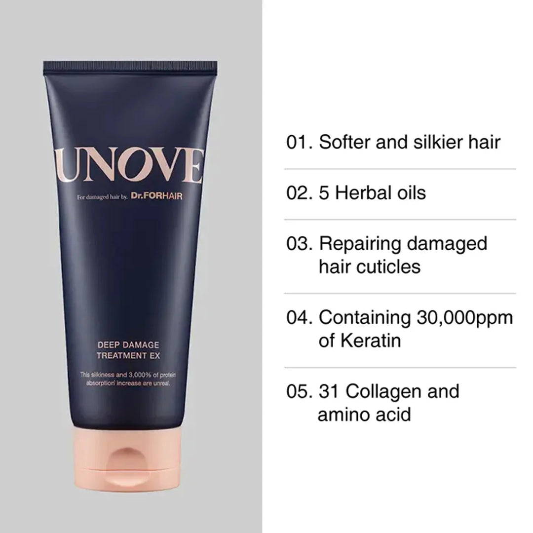 [UNOVE] Deep Damage Treatment EX 207ml