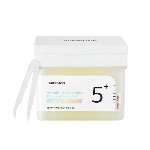 [Numbuzin] No.5 Vitamin-Niacinamide Concentrated Pad 180ml(70Pads)