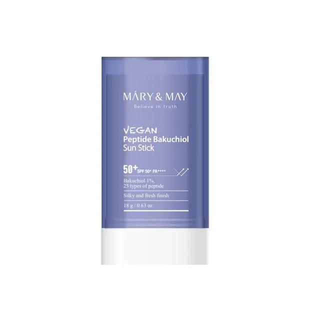 [Mary&May] Vegan Peptide Bakuchiol Sun Stick SPF50+ 18g