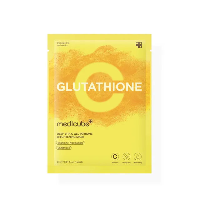 [Medicube] Deep Vita C Glutathione Brightening Mask (1ea)