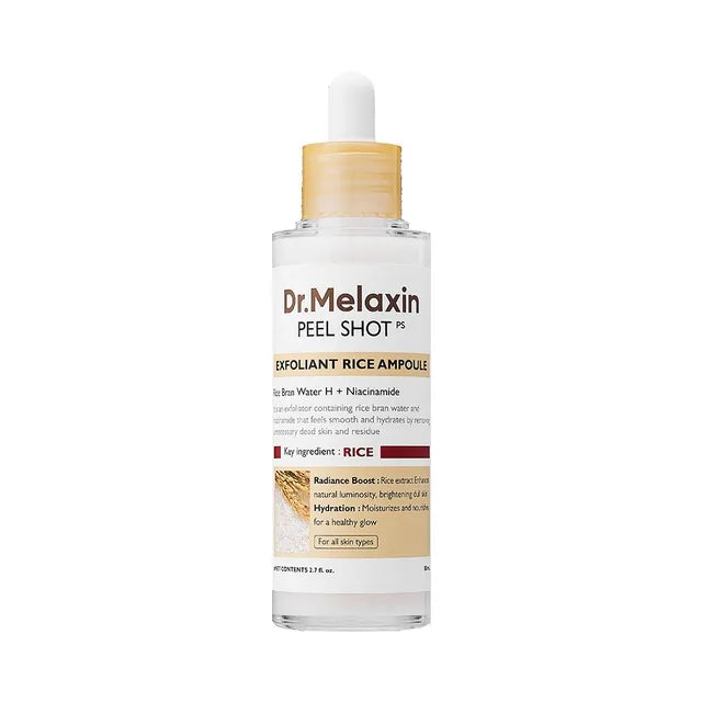 [Dr. Melaxin] Peel Shot Exfoliant Rice Ampoule