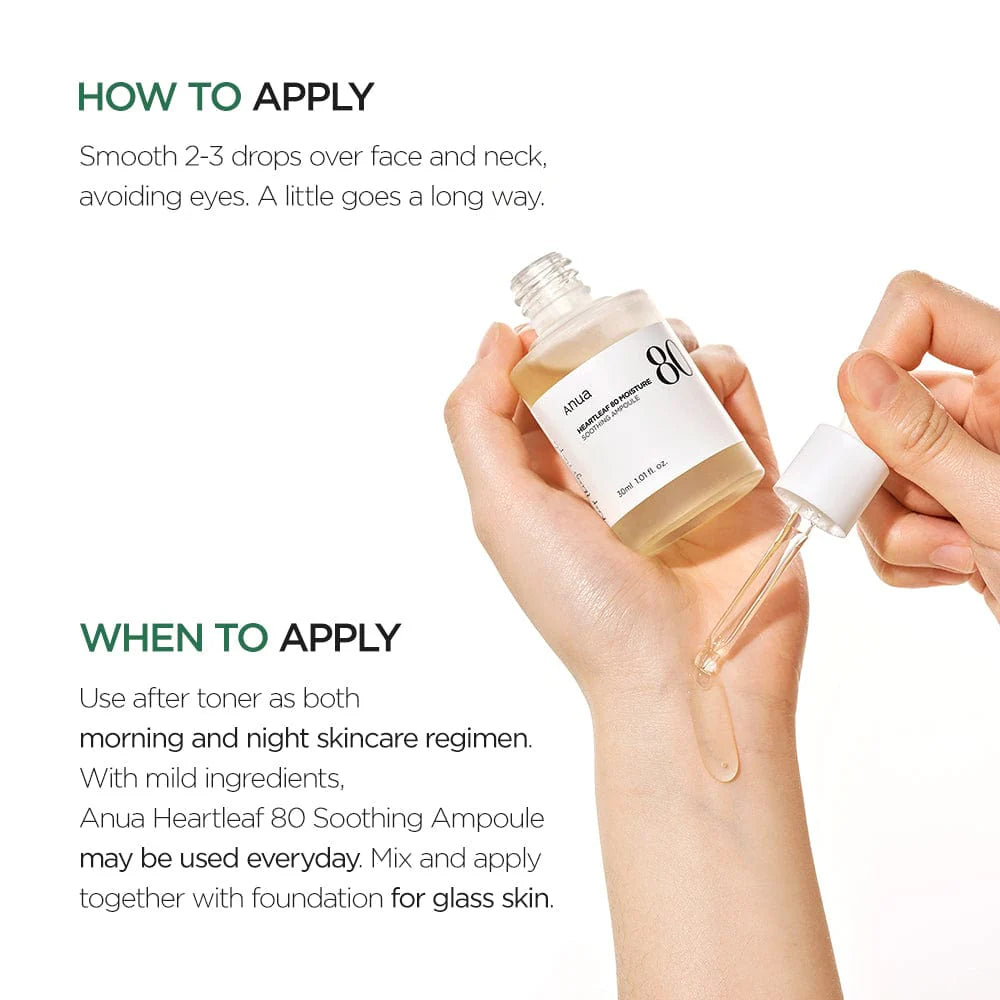 [Anua] Heartleaf 80% Ampoule 30ml