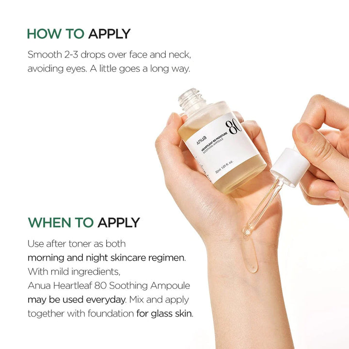 [Anua] Heartleaf 80% Ampoule 30ml