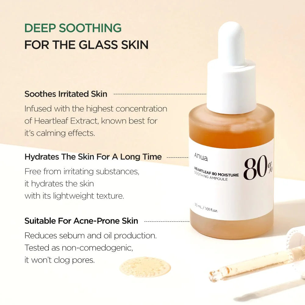 [Anua] Heartleaf 80% Ampoule 30ml