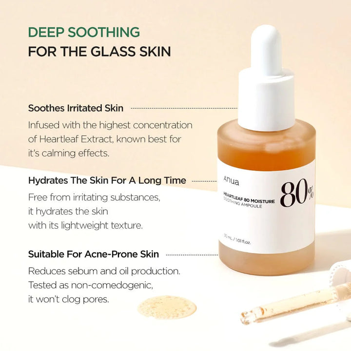 [Anua] Heartleaf 80% Ampoule 30ml