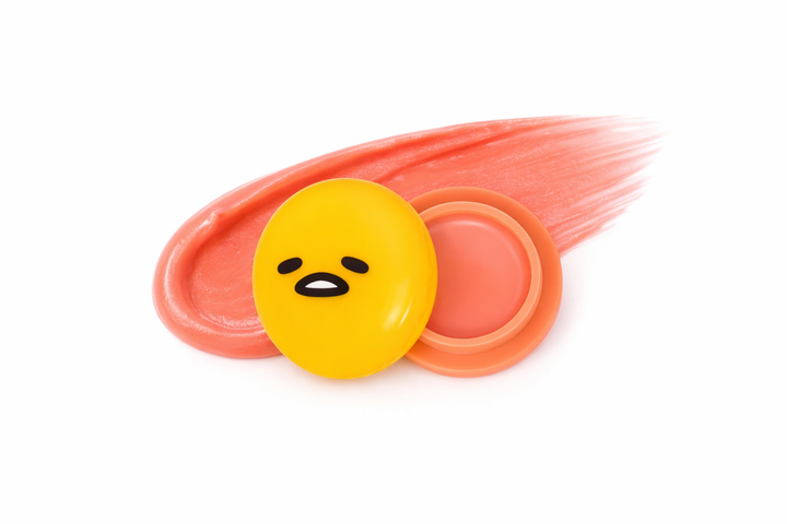 [The Crème Shop] Gudetama Macaron Lip Balm - Peach Gummies