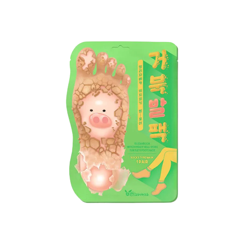 [Elizavecca] (Renew) Witch Piggy Hell Pore Turtle Foot Pack (1 pair)