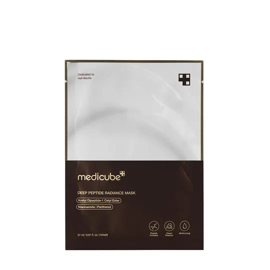 [Medicube] (1ea) Deep Peptide Radiance Mask 27ml