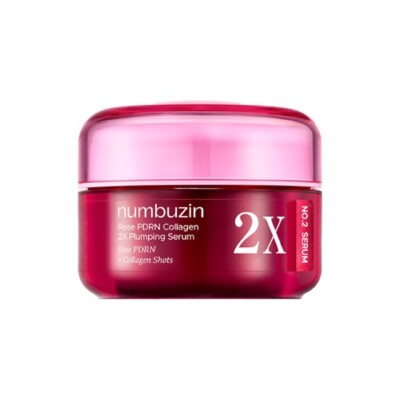 numbuzin - No.2 Rose PDRN Collagen 2X Plumping Serum