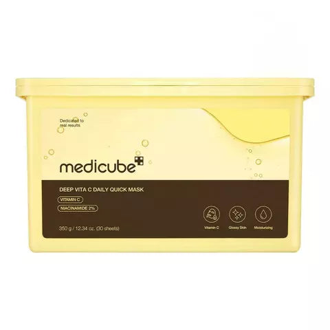 [Medicube] Deep Vita C Daily Quick Mask (30pcs)