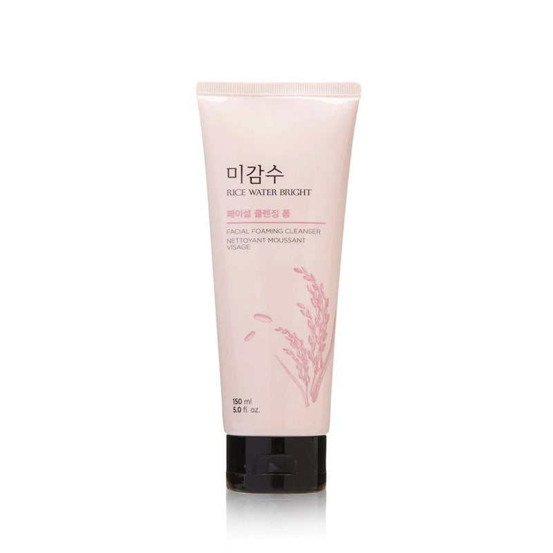 [THE FACE SHOP] Rice Water Bright Facial Foaming Cleanser 150ml (Weight : 189g)