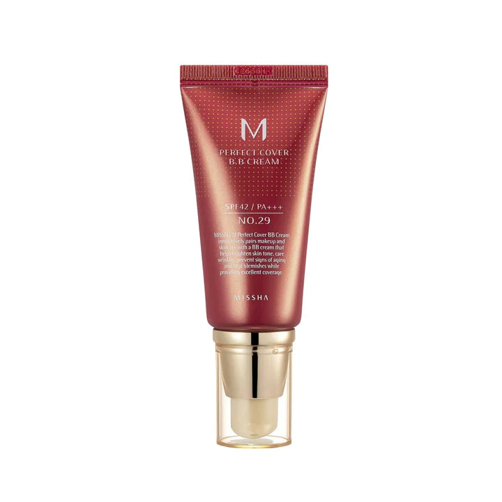 [미샤] M 퍼펙트 커버 비비크림 (29호 카라멜 베이지) SPF 42 PA+++ 50ml 