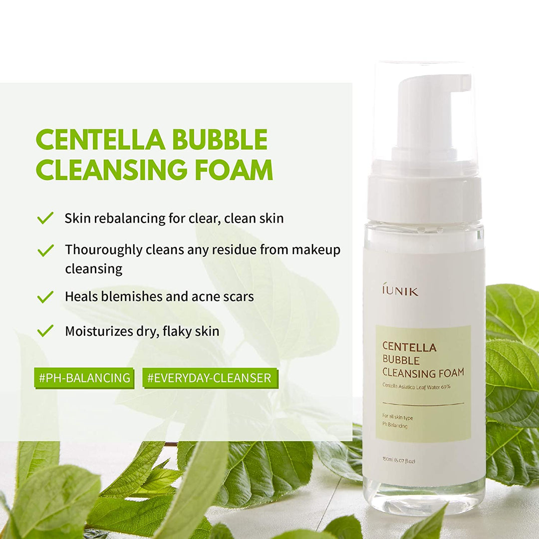 iUNIK Centella Bubble Cleansing Foam