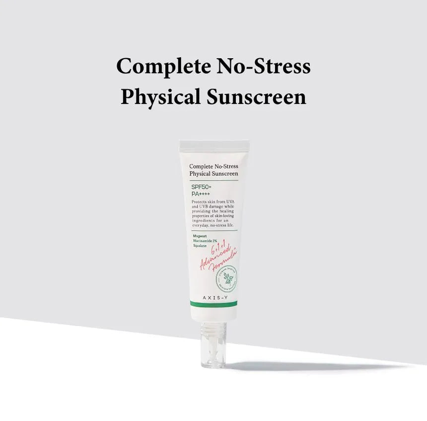 [AXIS-Y] *Renewal* Complete No-Stress Physical Sunscreen 50ml