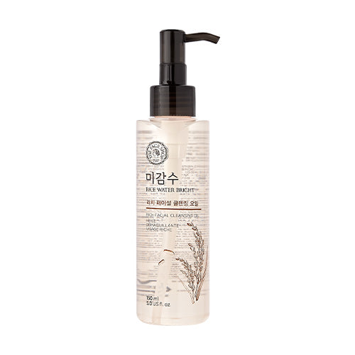 [THE FACE SHOP] Rice Water Bright Rich Facial Cleansing Oil 150ml (2021) (NOT FOR ACNE SKIN)