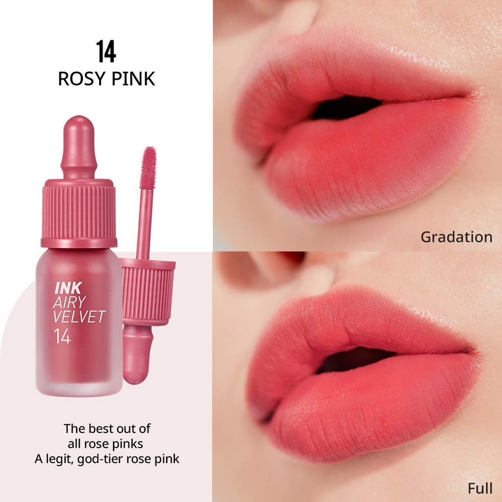 [Peripera] Ink Airy Velvet #14 Rosy Pink