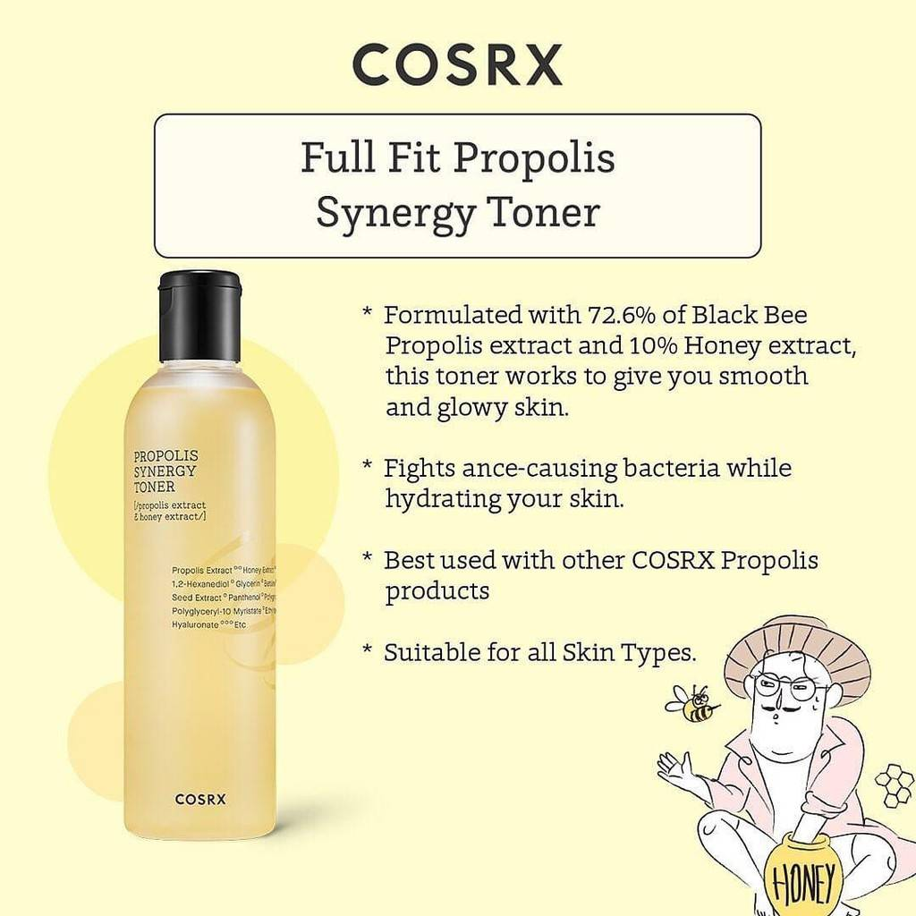 [COSRX] Full Fit Propolis Synergy Toner 150ml, RIVITALIZING 지친피부개선