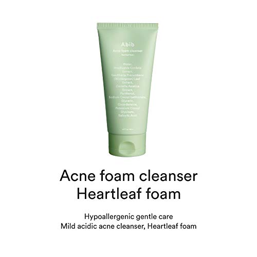 [Abib] Acne foam cleanser Heartleaf foam 150ml (2023)