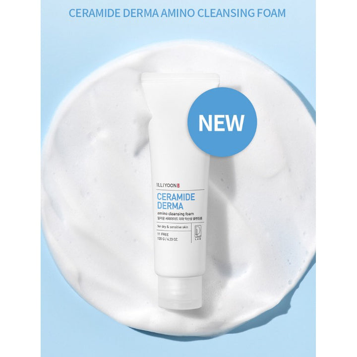 [ILLIYOON] Ceramide Derma Amino Cleansing Foam 120g