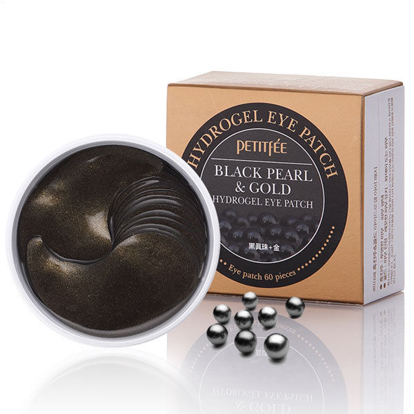[Petitfee] Black Pearl & Gold Hydrogel Eye Patch (60ea)
