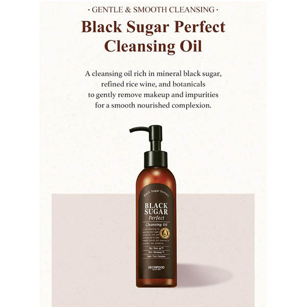 [Skinfood] Black Sugar Perfect Cleansing Oil 200ml