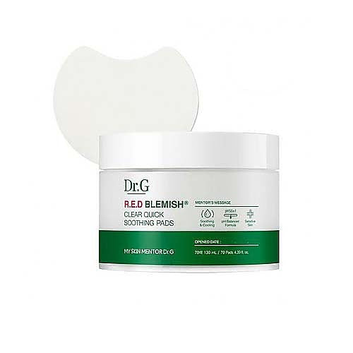 [Doctor.G] R.E.D Blemish Clear Soothing Pads 70ea